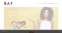 Desktop Screenshot of bloggersandfamily.com